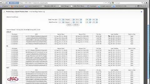 การนำออกข้อมูล Log file แบบ Passive