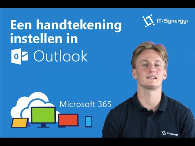 Hoe Stel Je Een Email Handtekening In In Microsoft Outlook? - Youtube