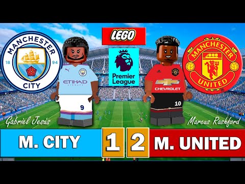 Manchester City 1-2 Manchester United – LEGO – Stop Motion / Premier League 2019 – Highlights HD