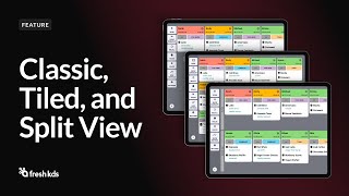 Introduction to Classic, Tiled, and Split View - Fresh KDS