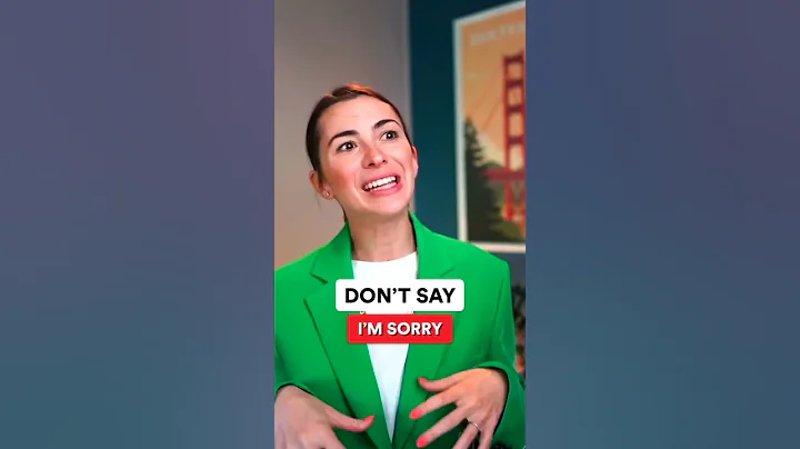 Stop saying "I'm sorry" | Use these alternatives to SOUND LIKE A NATIVE - DayDayNews