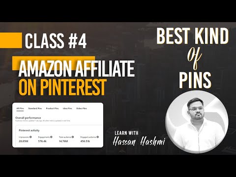 Free Amazon Affiliate with Pinterest Traffic Course | Class 4 - Learn with Hassan Hashmi