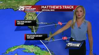Taylor Grenda's forecast on Hurricane Matthew