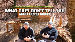 The Reality of Building a Bushcraft Cabin | Wasting Time in the Wild Ep.1