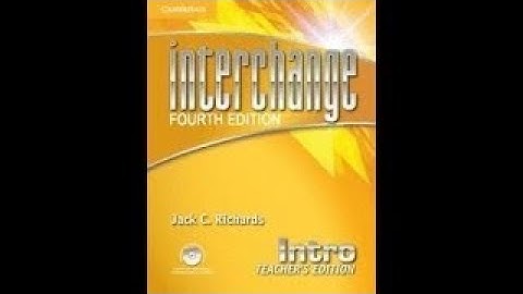 Interchange Intro unit 2 part 1 كورس انجليزي الجامعة الامريكية إنترتشينج إنترو
