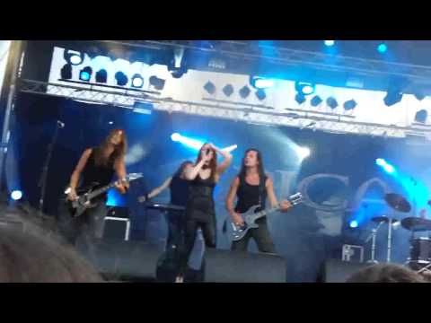 Epica live at Vagos Open Air '09 part 4 - Quietus