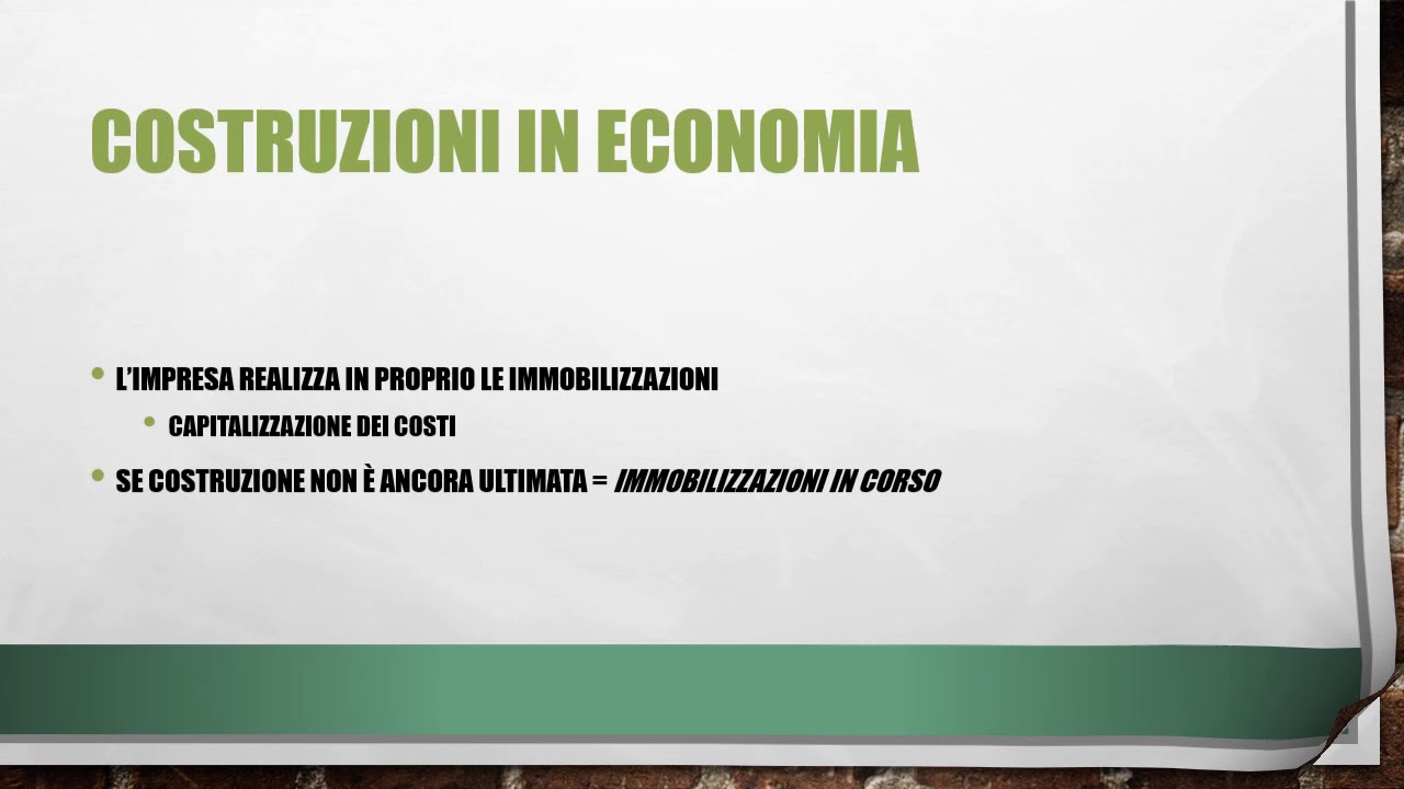 7.I BENI STRUMENTALI E LE RELATIVE REGISTRAZIONI CONTABILI