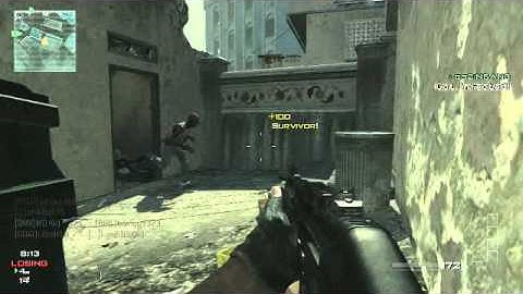 MW3 Infected survivor knife spree.