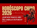 HORÓSCOPO CHINO 2026 PREDICCIONES PARA TODOS LOS SIGNOS EN EL AÑO DEL CABALLO DE FUEGO HORÓSCOPO CHINO 2026 PREDICCIONES PARA TODOS LOS SIGNOS EN EL AÑO DEL CABALLO DE FUEGO