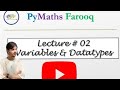 Python Variables | Data Types | Python for Everything | Day 2
