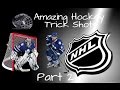 Amazing hockey trick shots part 2  mms