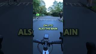 Flying Downhill at Kopje van Bloemendaal 🚴💨 #FullSend #amsterdamlife #bloemendaal  #roadbike