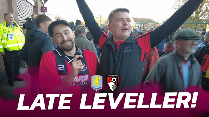 REACTION: LATE LIMBS! Bournemouth Rescue Point As Evanilson Strikes At Aston Villa