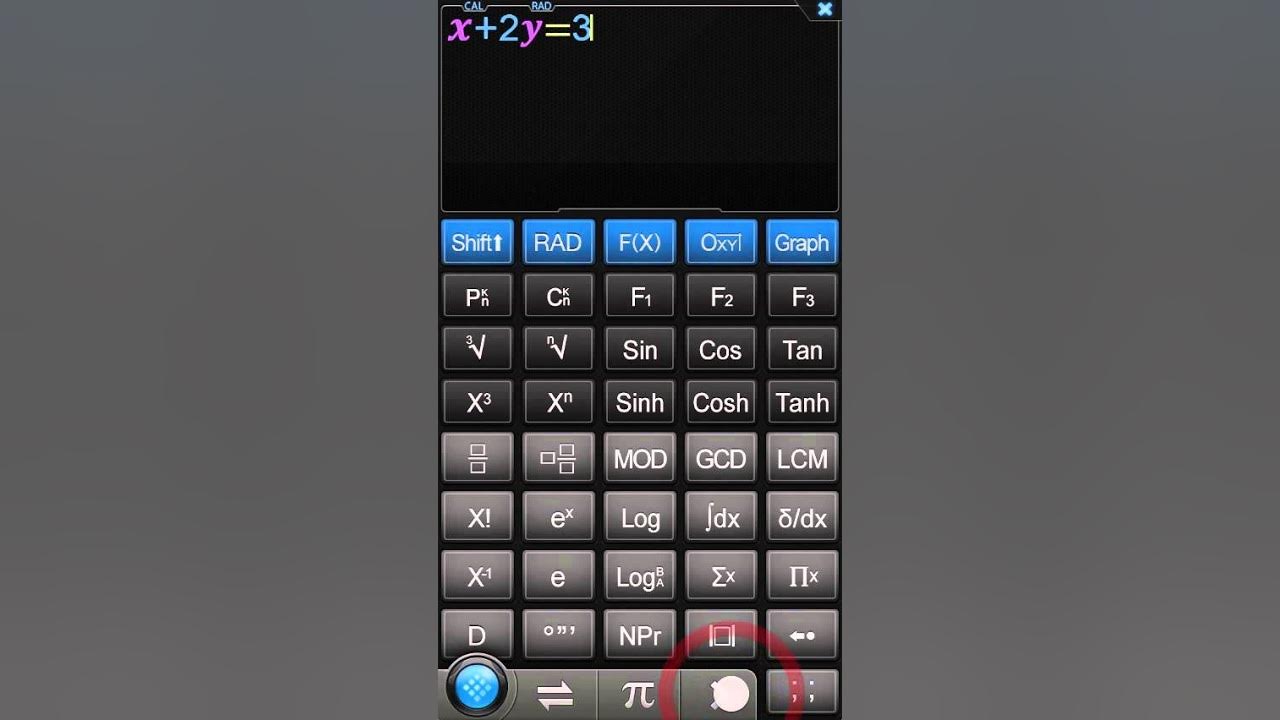 Calculator Infinity (∞) Tutorial Solve Equation(s) YouTube