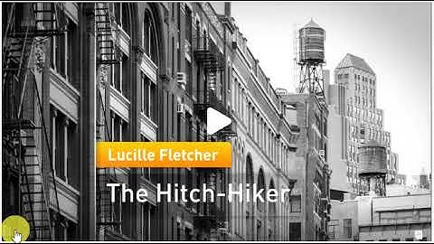 The Hitch Hiker StudySync
