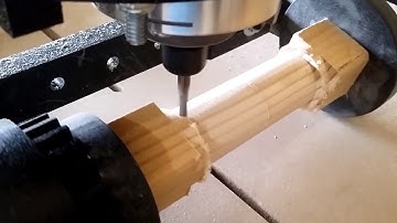 DIY CNC 4th Axis Testing