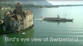 Bird's eye view of Switzerland