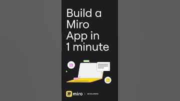 How to Build a Miro app in 1 minute