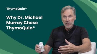 Why Dr. Michael Murray Chose ThymoQuin®: The Gold Standard in Black Seed Oil