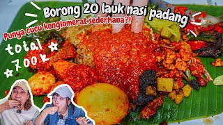 RATU PADANG IS BACK! BORONG 20 LAUK PUNYA CUCU KONGLOMERAT RM SEDERHANA?!
