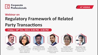 Webinar on “Regulatory Framework of Related Party Transactions”