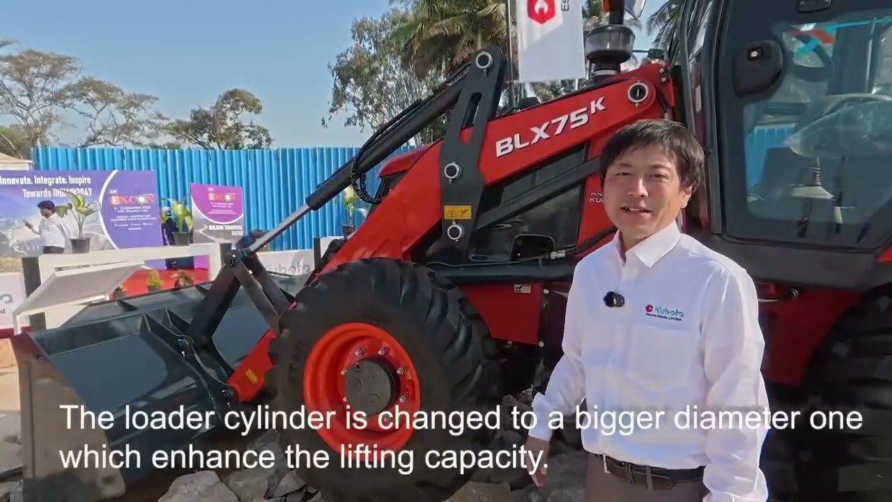 Kubota powered by Kubota Engine BLX75 K | World's best diesel engine 