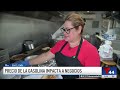 Aumento en precios de la gasolina afecta a negocios del área de Washington DC | Telemundo 44