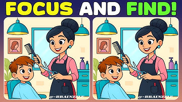 🧩 Spot The 3 Differences: Ultimate Focus Test For Your Brain!