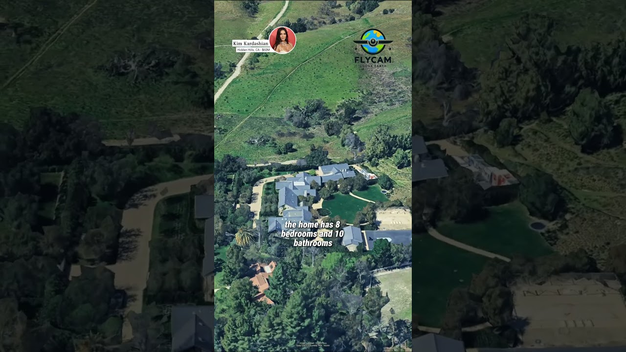Дом Ким Кардашьян за 60 миллионов долларов в Хидден-Хиллз, Калифорния