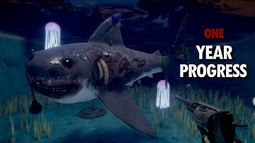 One year progress creating my souls-like horror game