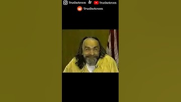 Scariest Interview with Serial Killer Charles Manson (part 2) #youtubeshorts #shorts