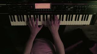 Roland Juno G Synth Piano and Strings Classic Arpeggio