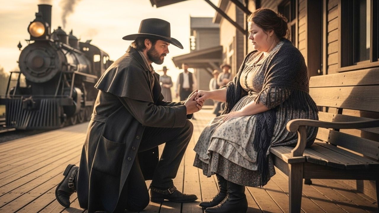 A Cowboy Saw a “Fat” Woman at the Station—What He Did Next Silenced the Whole Town