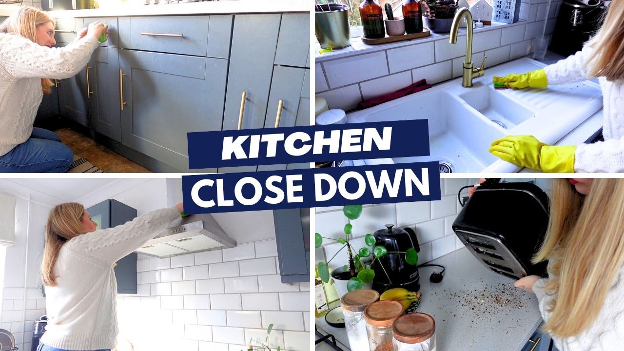 Use Clean Close Kitchen Clean & Close Down | End-of-Day Cleaning Routine - YouTube