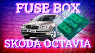 Skoda Octavia (2005-2008) fuse box diagrams