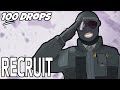 I Dropped Recruit in Rainbow 6 Siege 100 Times And This Is What Happened - 100 Drops