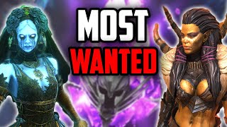 TOP 5 MOST WANTED EPIC \& LEGENDARY VOID CHAMPIONS | RAID SHADOW LEGENDS