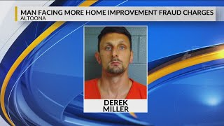 Altoona man charged with more home improvement fraud, this time for $22,000