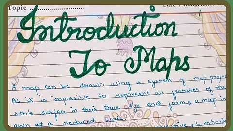Introduction to Maps | Practical | Class 11th | Geography Practical #studentsuccess