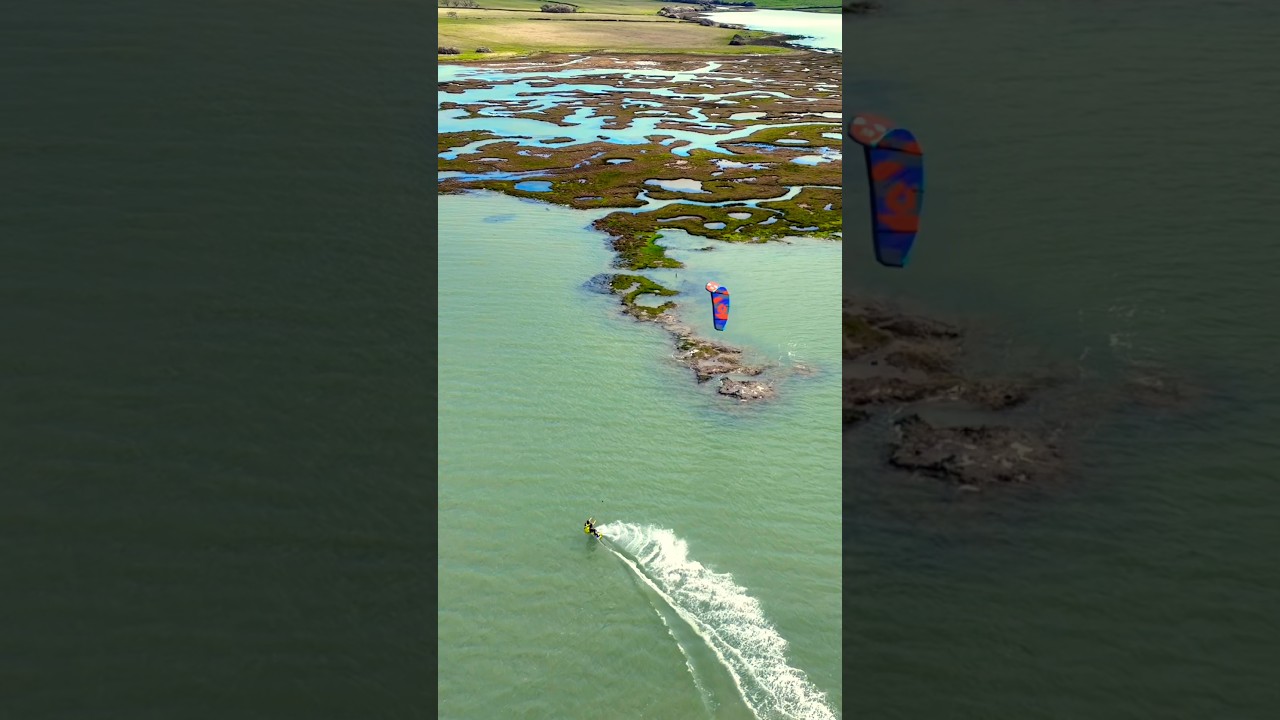 Finding this incredible places to ride! #courtintheact #truekiteboarding #freeride