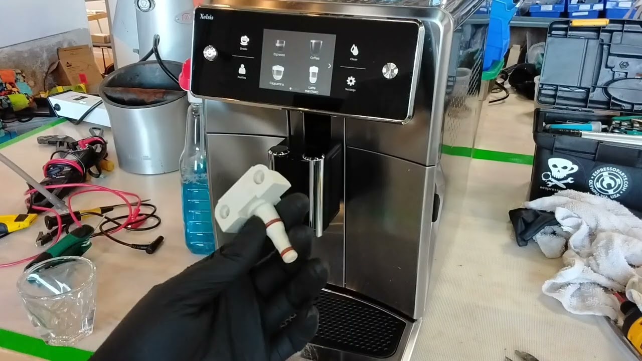 Saeco Xelsis Service Complete — Test Shot After Full Tune-Up