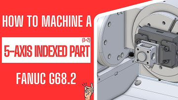 How to Machine a 5-Axis Indexed (3+2) Part | FANUC G68.2 in EZ-CAM
