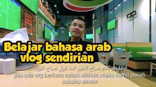 Belajar bahasa arab amiyah perkenalan || vlog bahasa arab