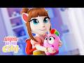 Getting Ready for School ⏰ Talking Angela: In The City | LIVE Cartoons for Kids