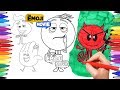 The Emoji Movie Coloring Pages | How to Draw Emoji | The Emoji Movie Videos for Kids