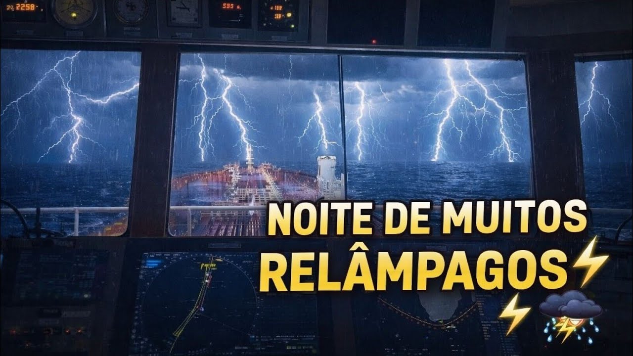 NOITE DE MUITOS RELÂMPAGOS.⚡️🌩⛈️