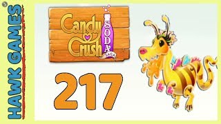 Candy Crush Soda Saga Level 217 (Honey mode) - 3 Stars Walkthrough, No Boosters Candy Crush Soda Saga Level 217 (Honey mode) - 3 Stars Walkthrough, No Boosters
