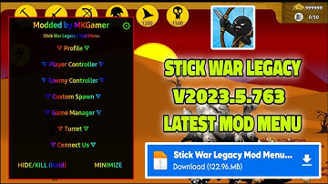 Stick War Legacy V2023.5.763 Mod Menu | Stick War Legacy Mod Apk | Stick War Legacy Mod Menu Apk