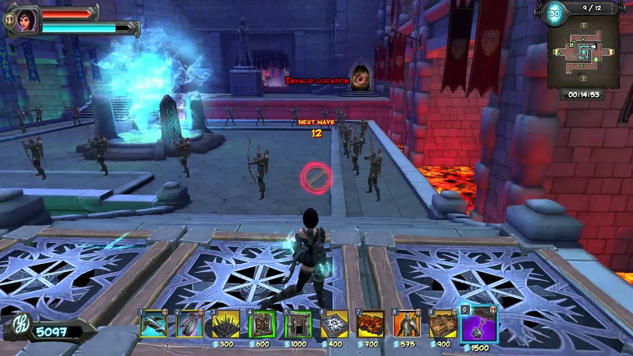 Orcs Must Die! 2 How to beat Crunch 5 skulls guide - YouTube