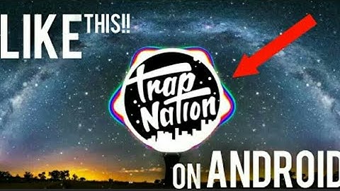 How To Make a Music Spectrum Like Trap Nation On Android